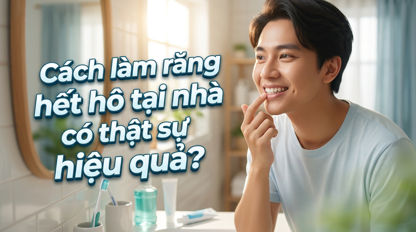 Cách làm răng hết hô tại nhà có thật sự hiệu quả?