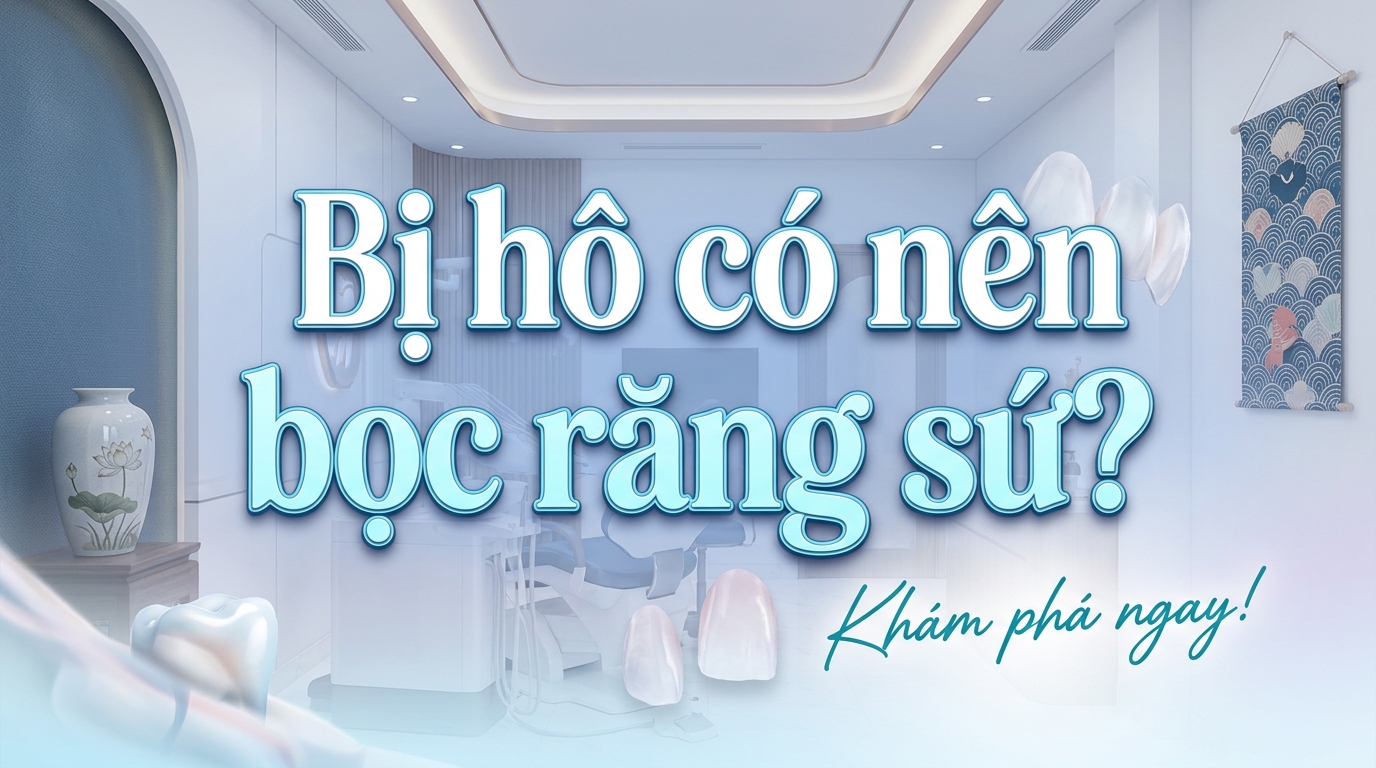 Bị hô có nên bọc răng sứ: bác sĩ chuyên khoa 2 tư vấn