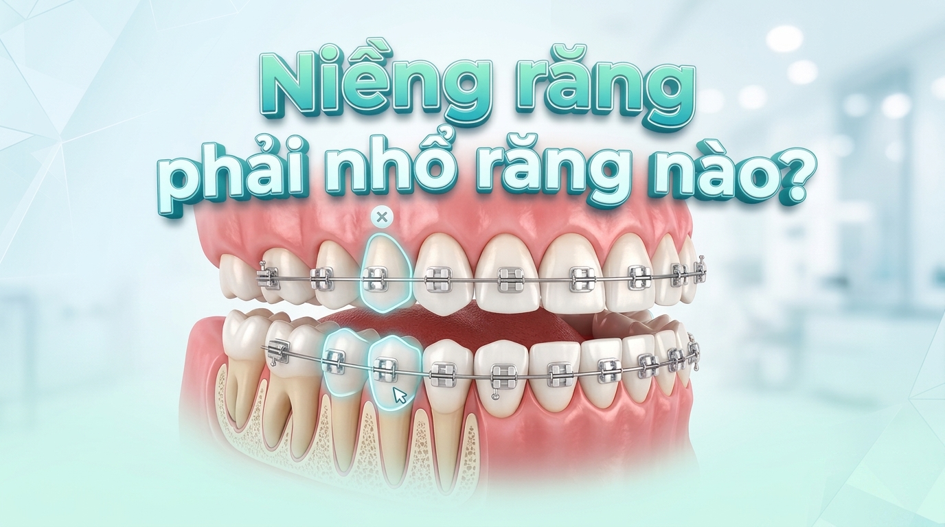 Niềng răng phải nhổ răng nào? Khi nào nên nhổ?