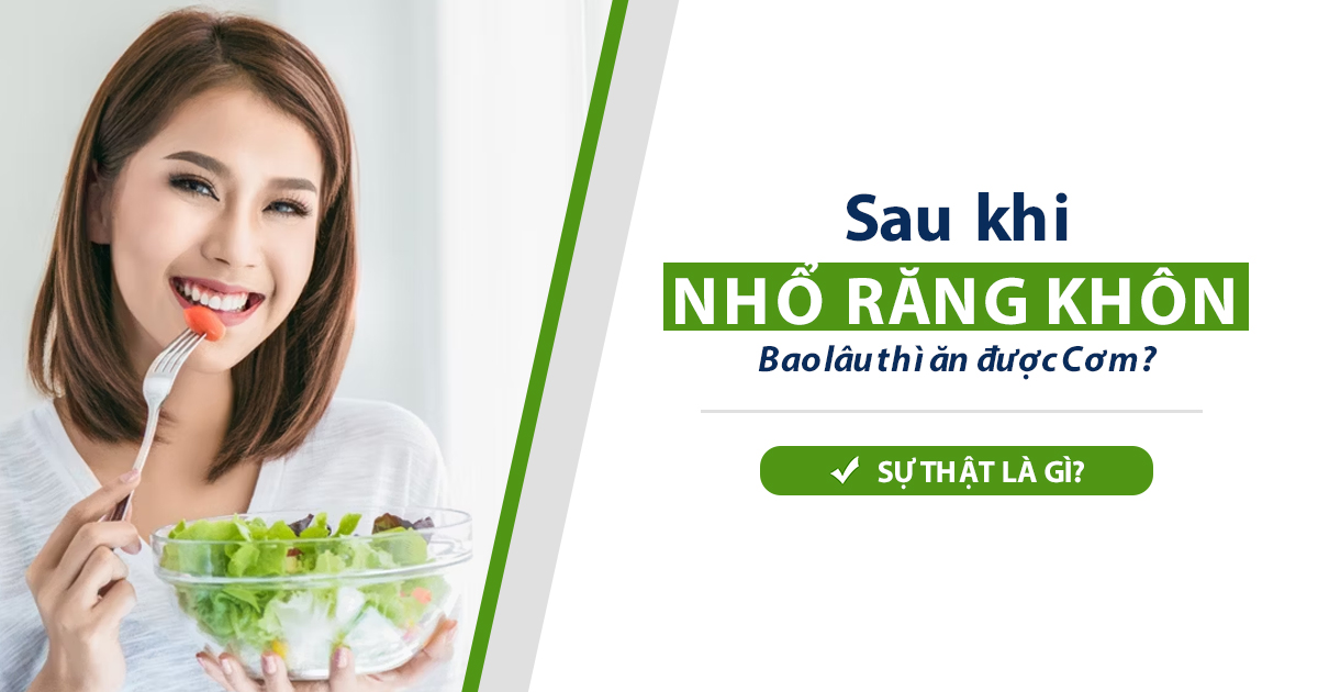 Sau Khi Nhổ Răng Khôn Bao Lâu Thì Được Ăn Cơm? Sự Thật Là Gì 6