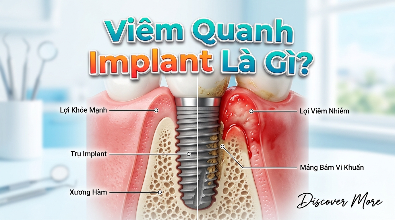 Viêm Quanh Implant Là Gì? Nguyên Nhân và Cách Phòng Ngừa