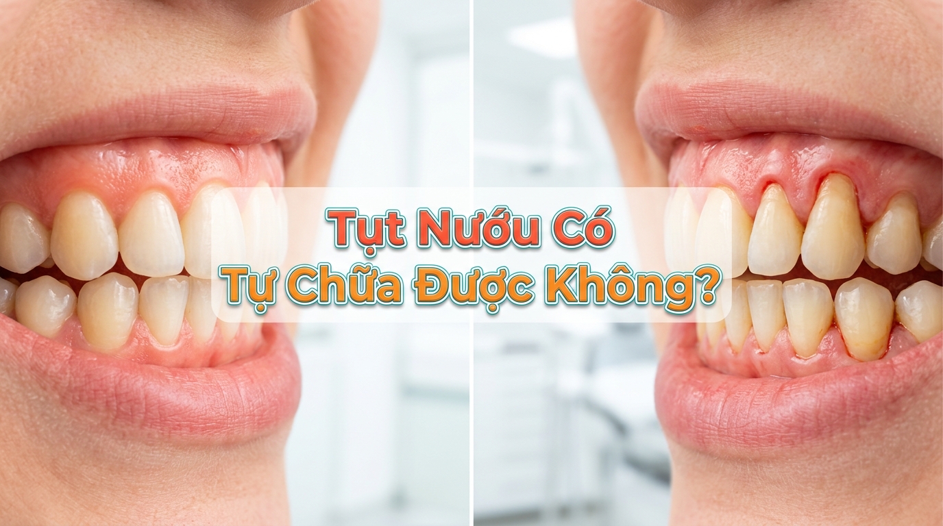 Tụt Nướu Có Tự Chữa Được Không? Cách Cải Thiện Tại Nhà