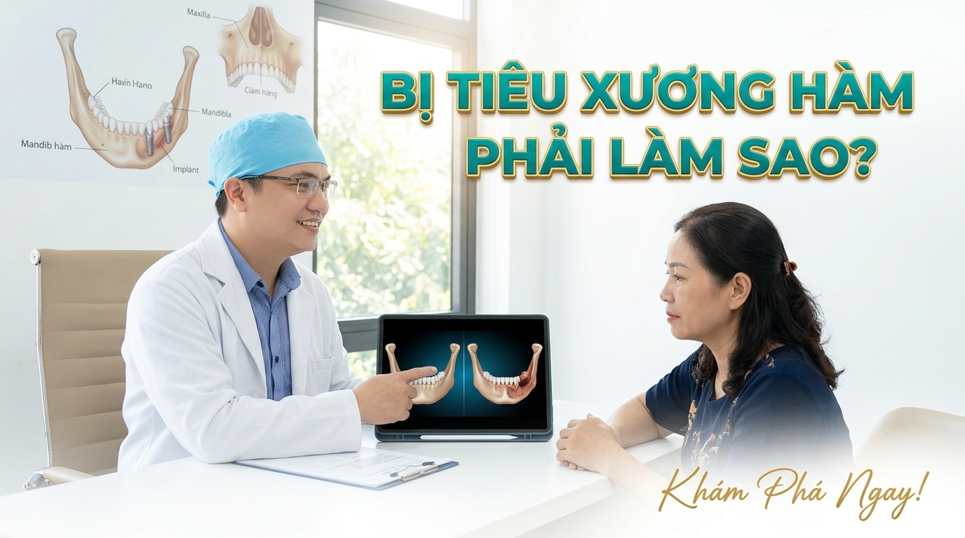 Bị Tiêu Xương Hàm Phải Làm Sao Từng Trường Hợp?