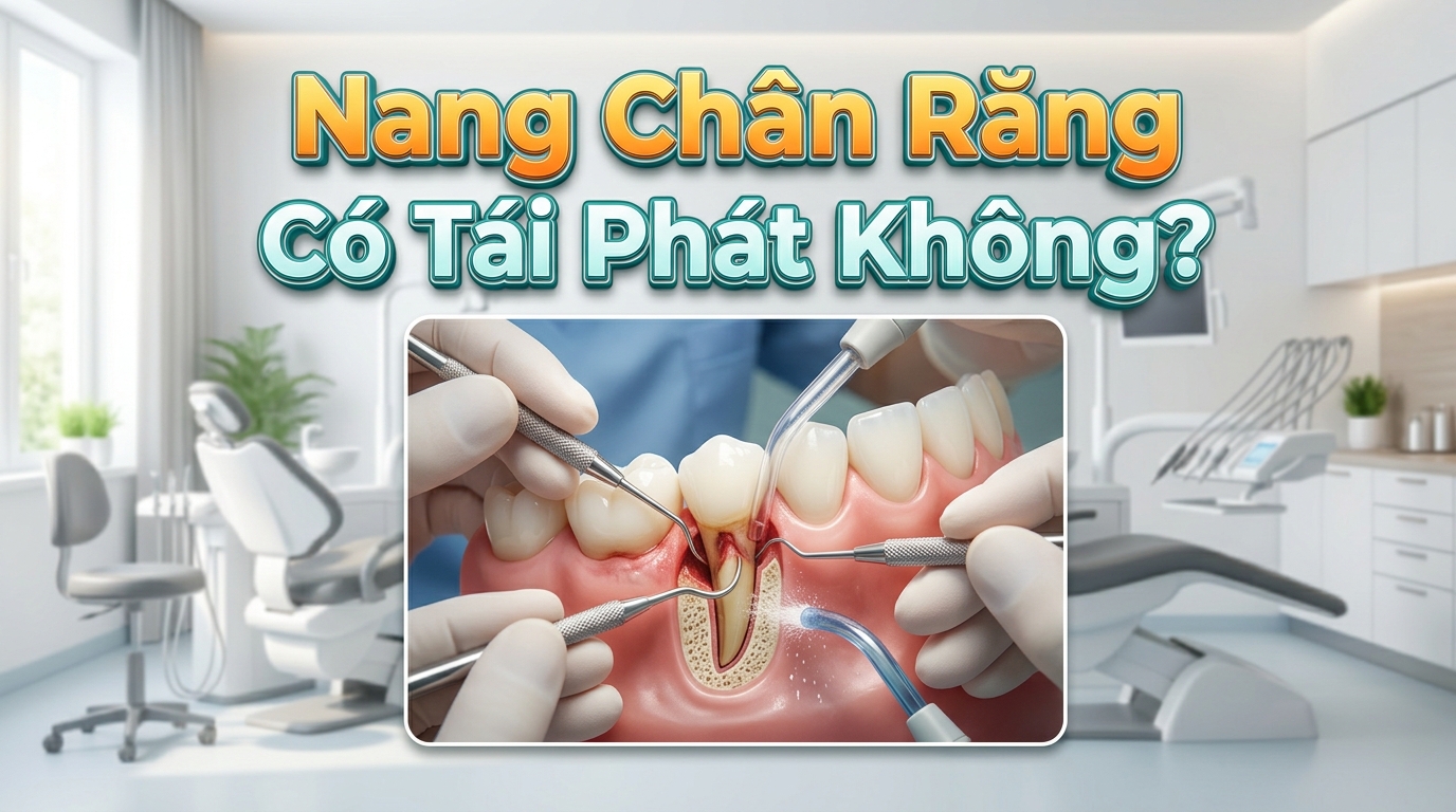 Nang Chân Răng Có Tái Phát Không? Tự Hết, Nguy Hiểm?