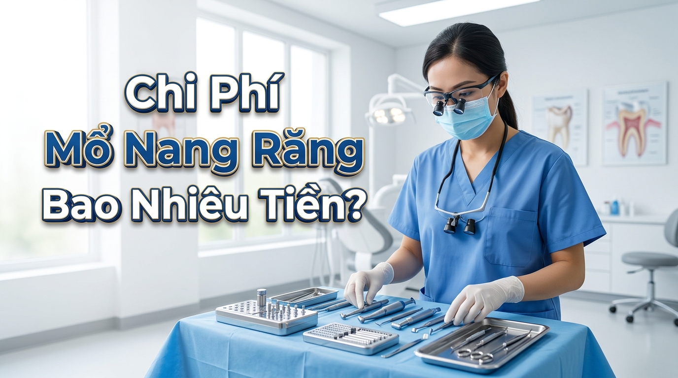 Chi Phí Mổ Nang Răng Bao Nhiêu Tiền? Bảng Giá Mới Nhất