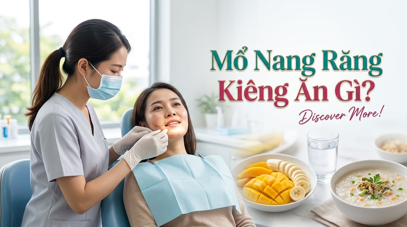 Mổ Nang Răng Kiêng Ăn Gì? Nên Ăn Gì Hồi Phục