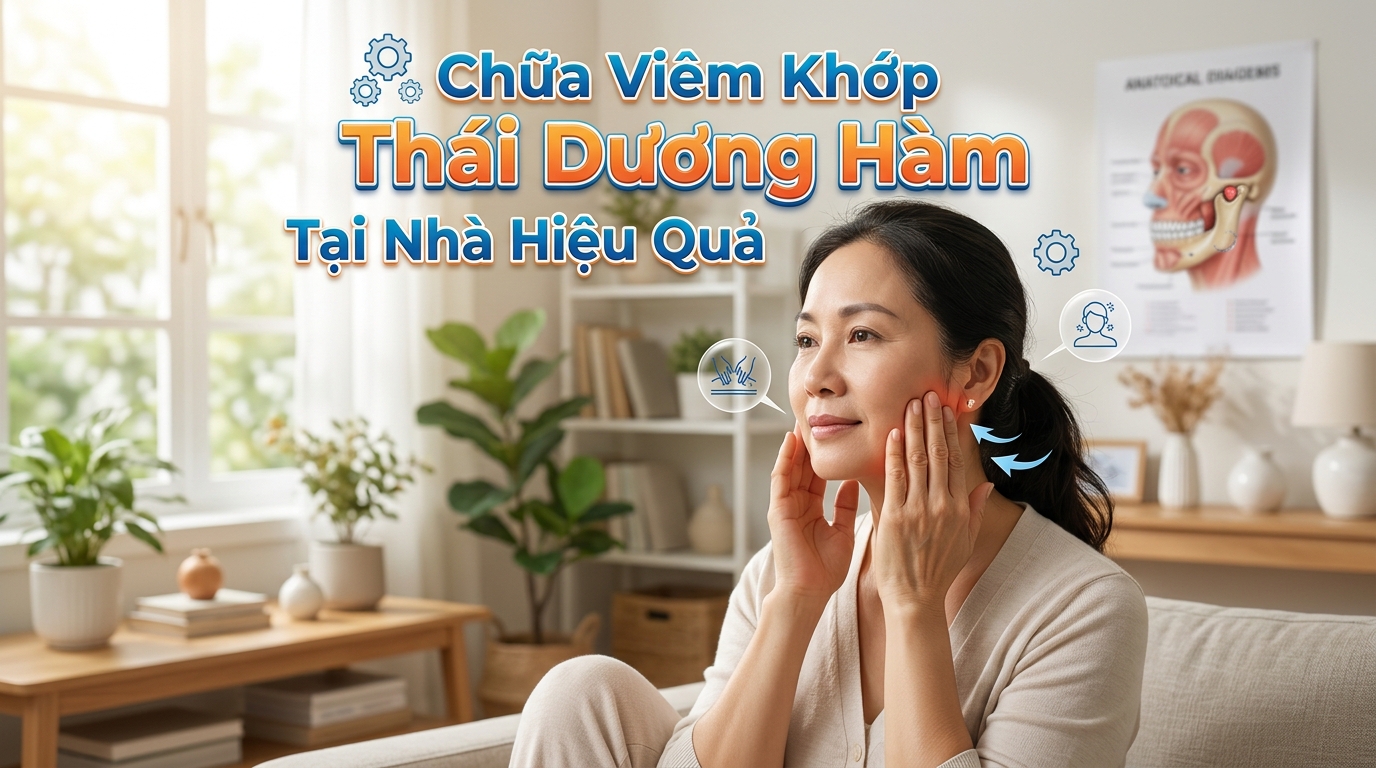 Chữa Viêm Khớp Thái Dương Hàm Tại Nhà Hiệu Quả