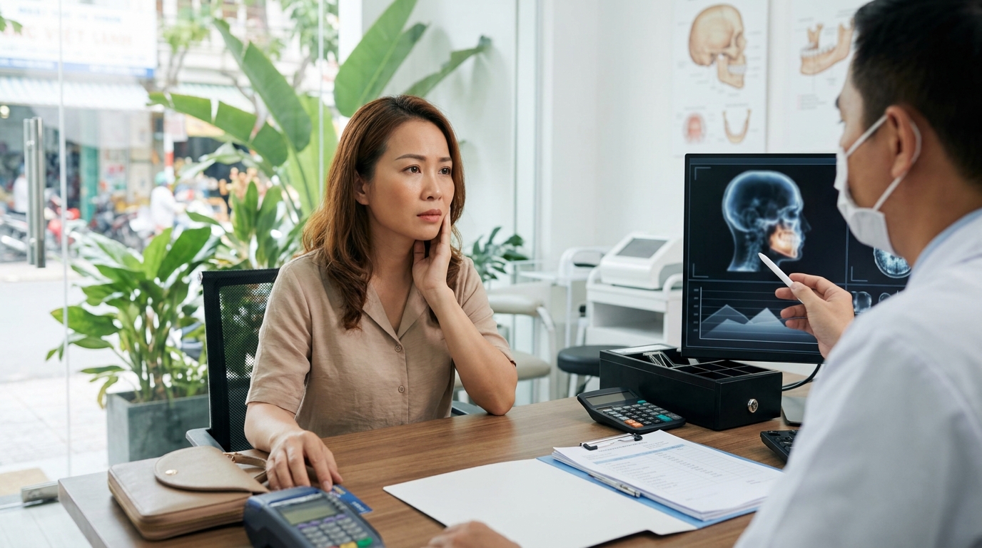 Chi phí khám và chẩn đoán viêm khớp thái dương hàm