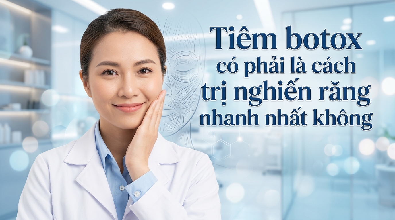 Tiêm botox có phải là cách trị nghiến răng nhanh nhất không