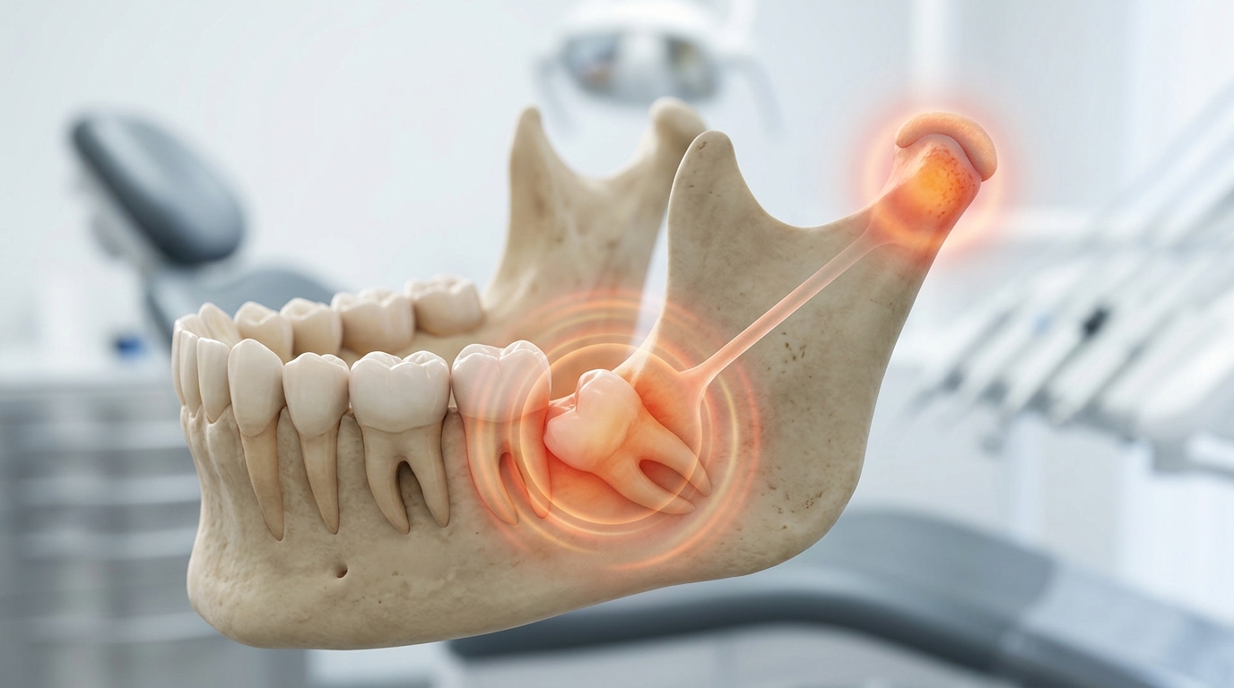 Răng khôn có gây viêm khớp thái dương hàm không?