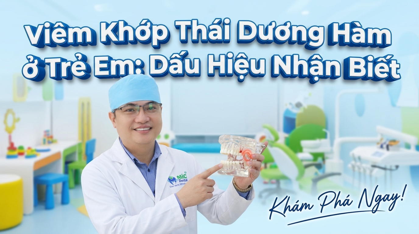 Viêm Khớp Thái Dương Hàm ở Trẻ Em: Dấu Hiệu Nhận Biết