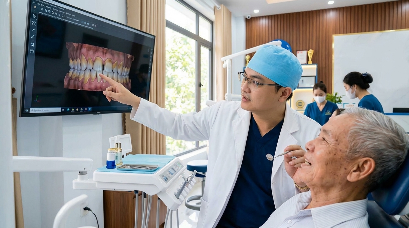 1. Mòn Men Răng, Làm Giảm Chiều Dài Thân Răng