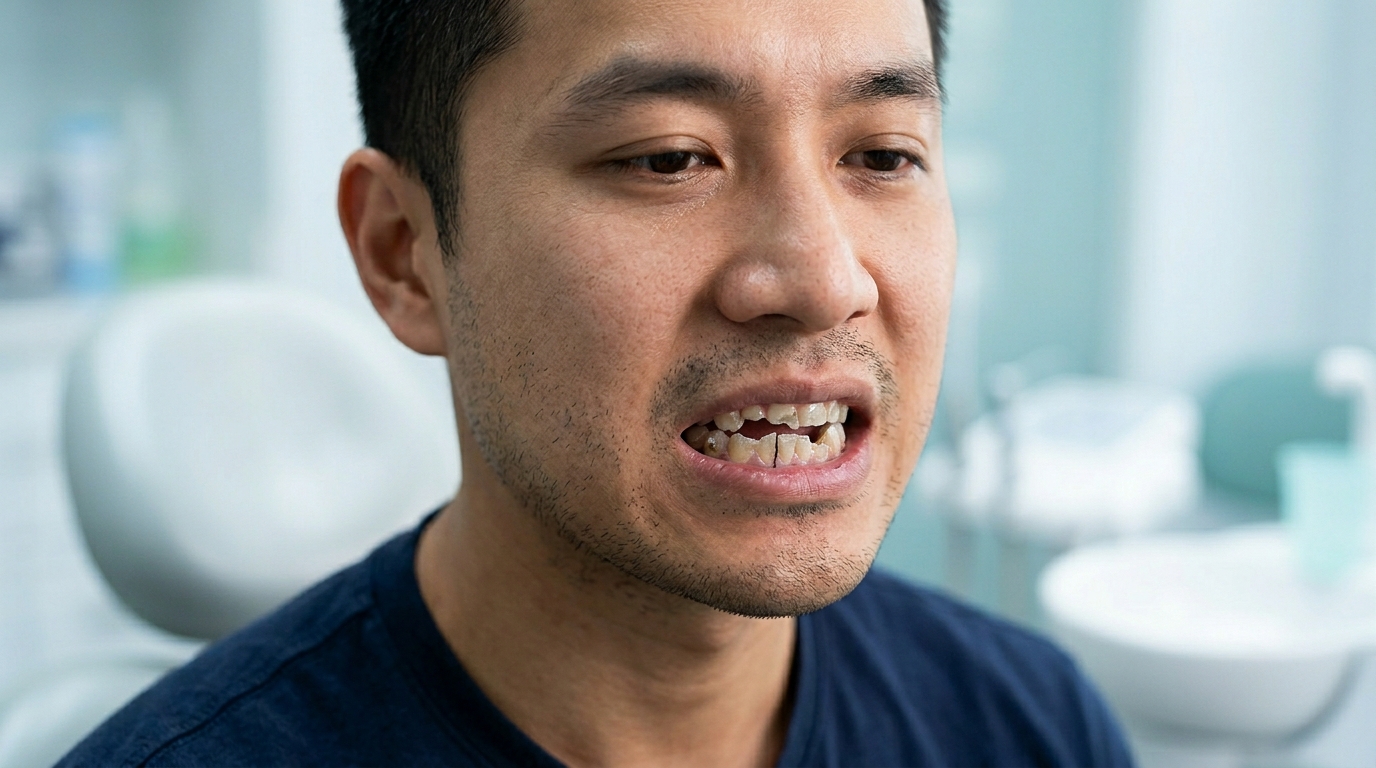 2. Gây Nứt, Mẻ Hoặc Gãy Vỡ Cấu Trúc Răng