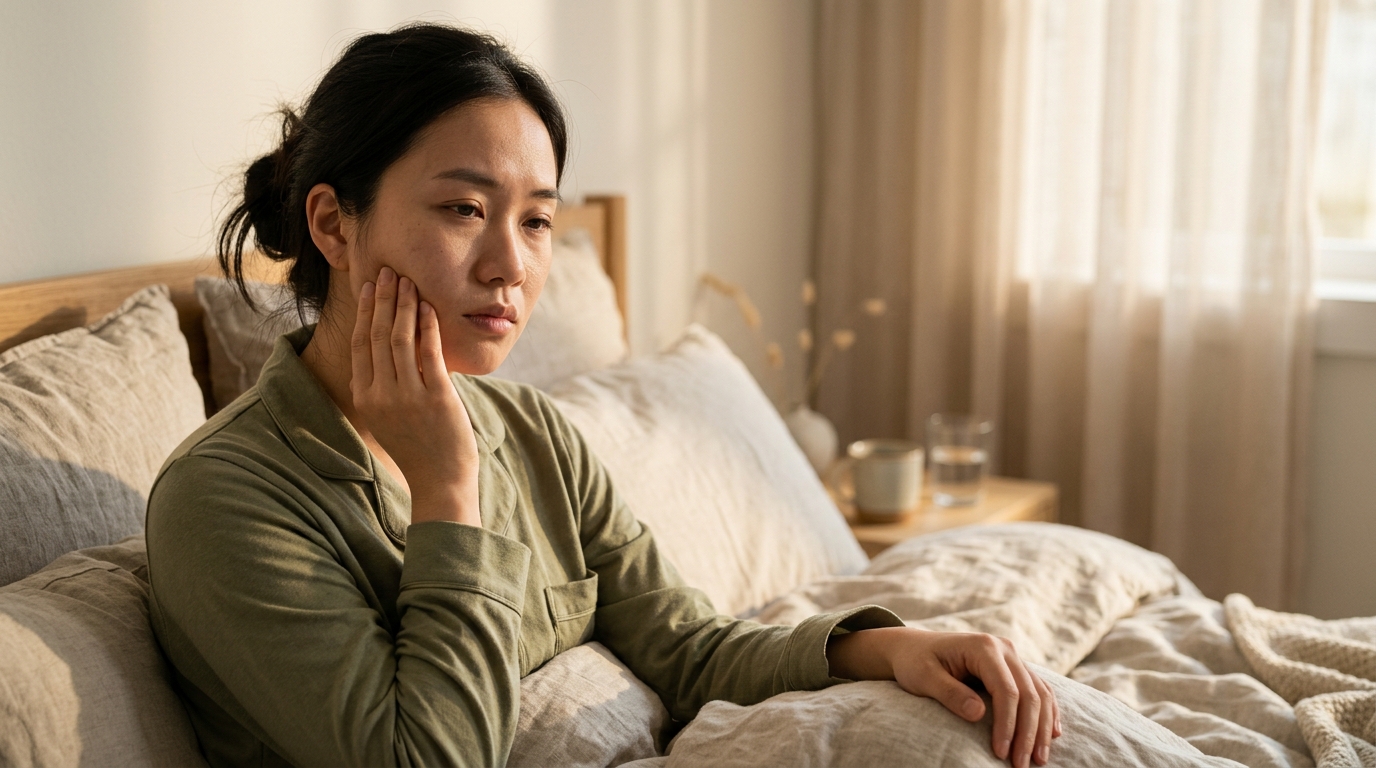 3. Đau Nhức Cơ Hàm Và Mỏi Cơ Mặt Vào Buổi Sáng