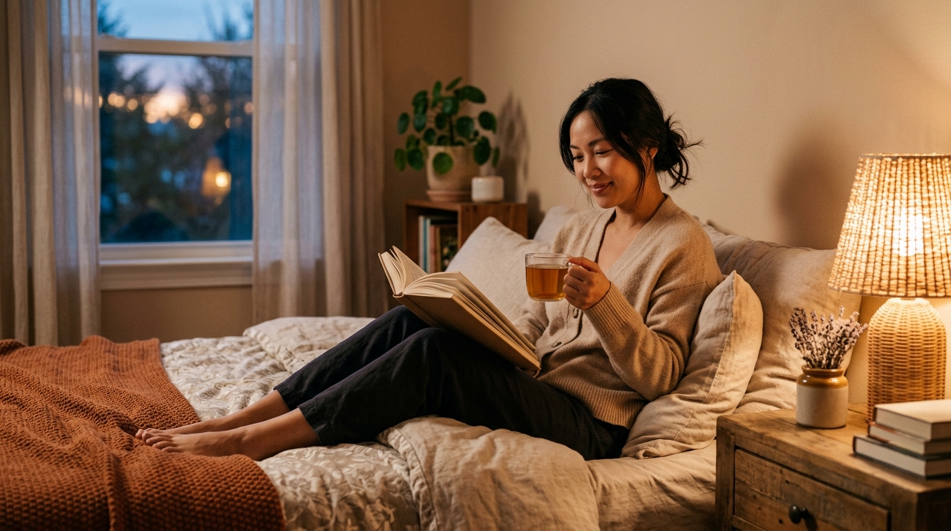 5. Thiết Lập Thói Quen “Xả Hơi” Trước Khi Ngủ