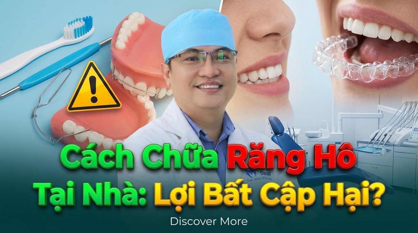 Cách Chữa Răng Hô Tại Nhà: Lợi Bất Cập Hại?