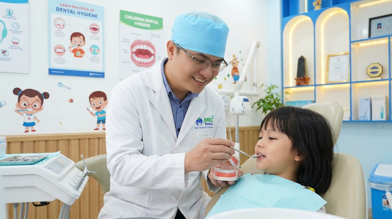 Khi nào cần cho trẻ đi khám chỉnh nha?