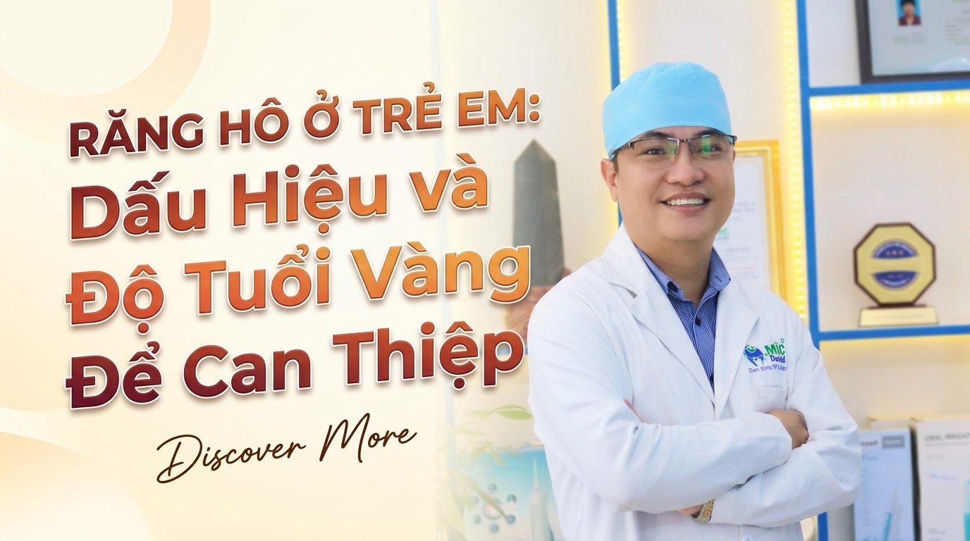 Răng Hô Ở Trẻ Em: Dấu Hiệu và Độ Tuổi Vàng Để Can Thiệp