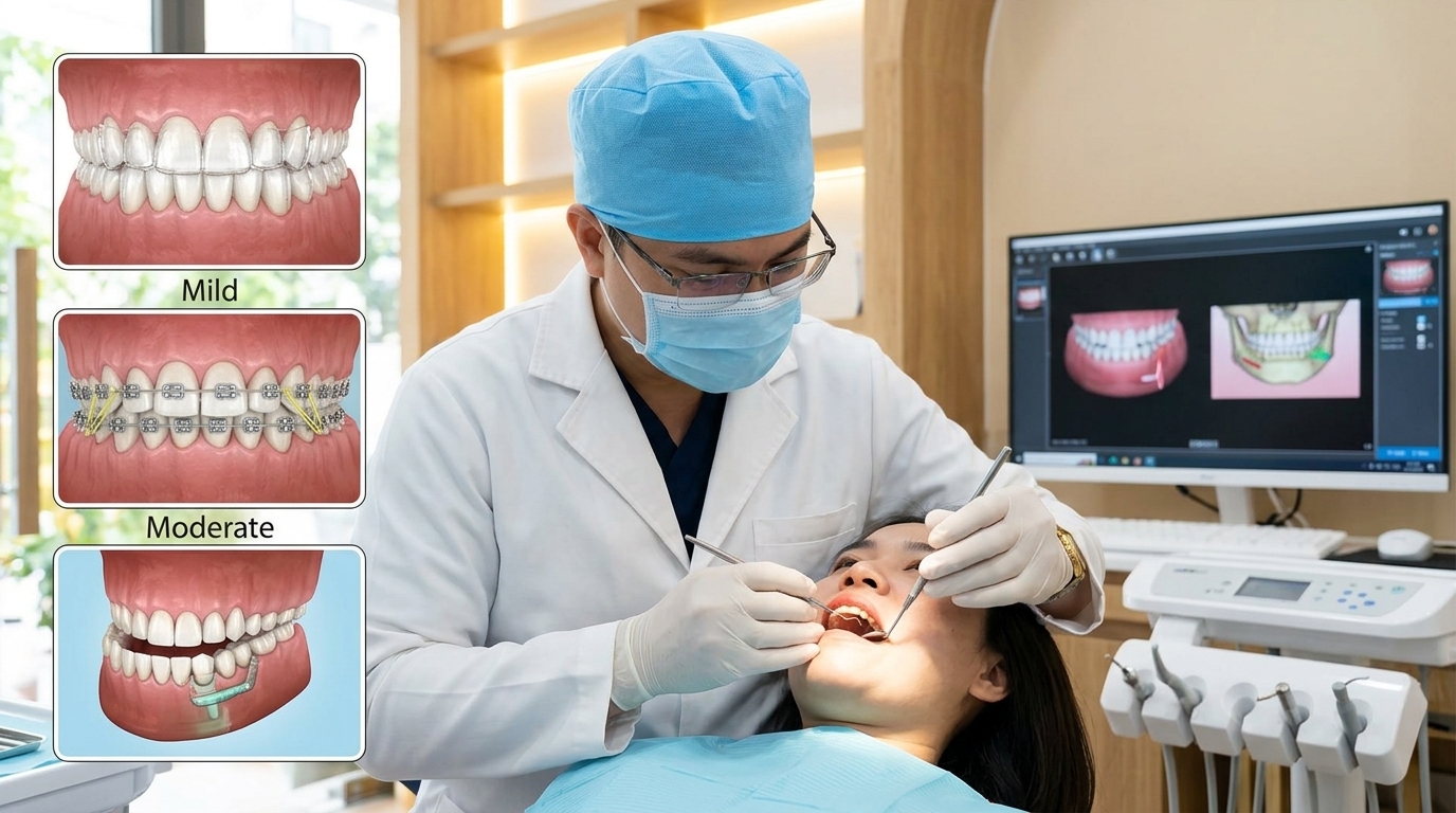 Hướng Điều Trị Theo Từng Loại Khớp Cắn Ngược