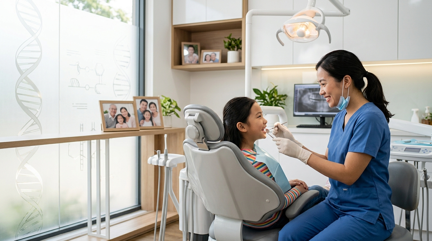 Khớp Cắn Ngược Có Di Truyền Không?