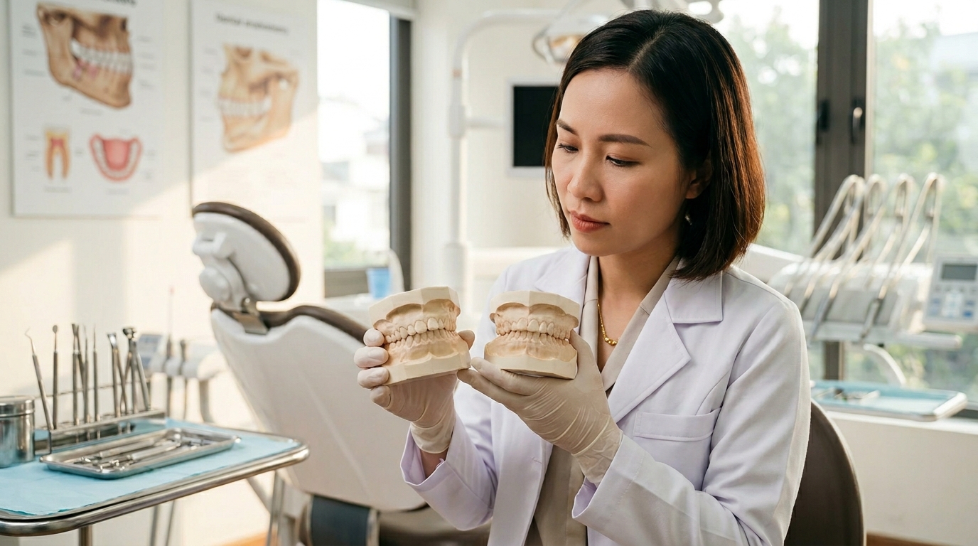 Phân Biệt Khớp Cắn Ngược Bẩm Sinh Và Khớp Cắn Ngược Do Tác Động Bên Ngoài