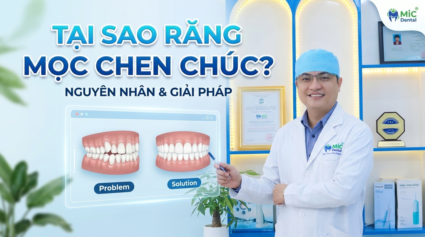 Tại Sao Răng Mọc Chen Chúc? Những Nguyên Nhân Thường Gặp Nhất
