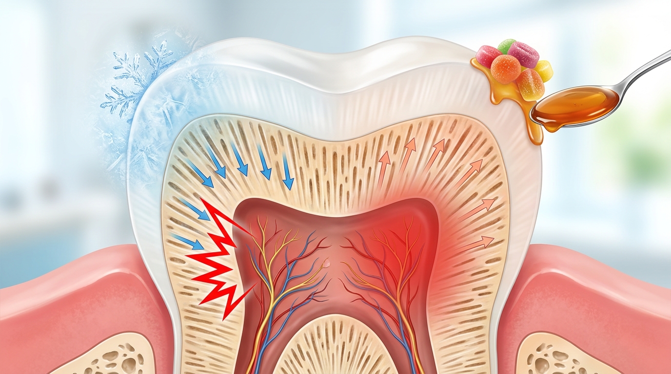 Buốt Răng Ăn Lạnh Khác Gì Khi Ăn Đồ Ngọt?