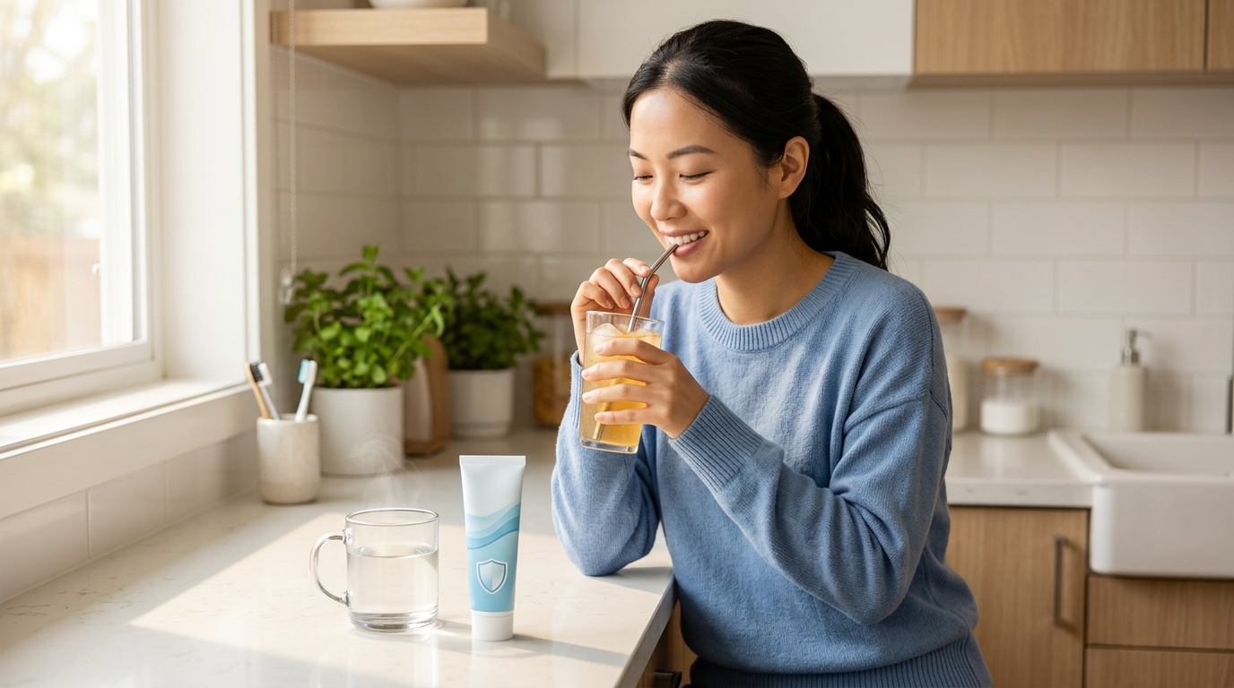 Cách Giảm Ê Buốt Răng Khi Uống Lạnh Tại Nhà