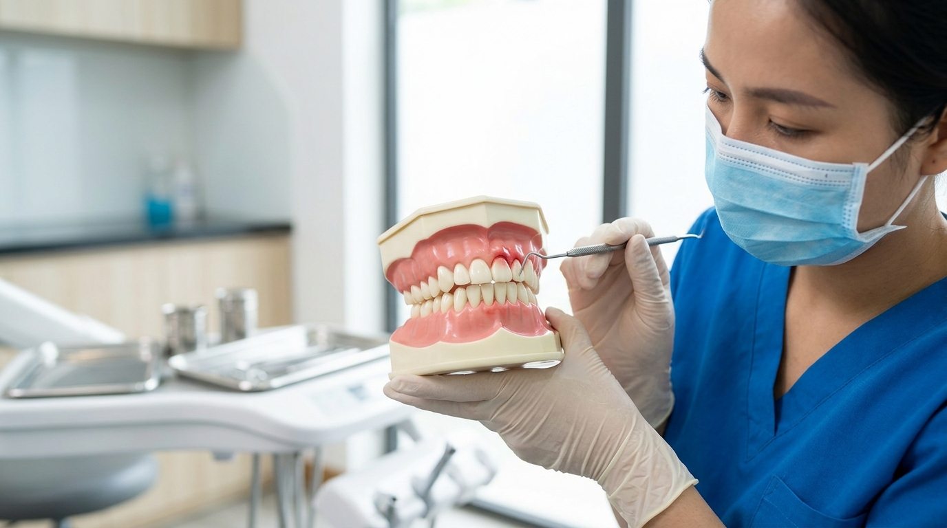 Hậu Quả Khớp Cắn Sâu Đe Dọa Trực Tiếp Đến Mô Nướu