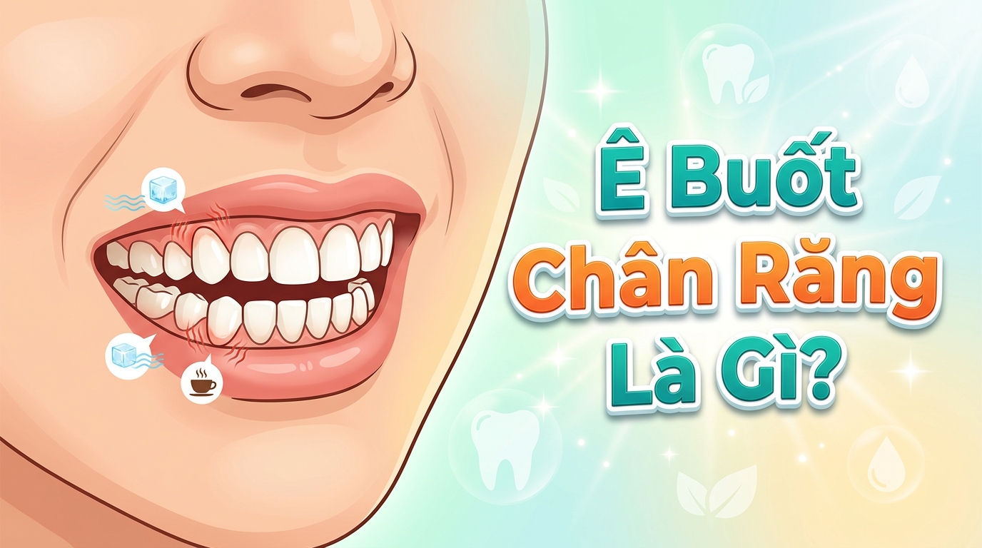 Ê Buốt Chân Răng Là Gì? Hở Chân Răng Có Sao Không?