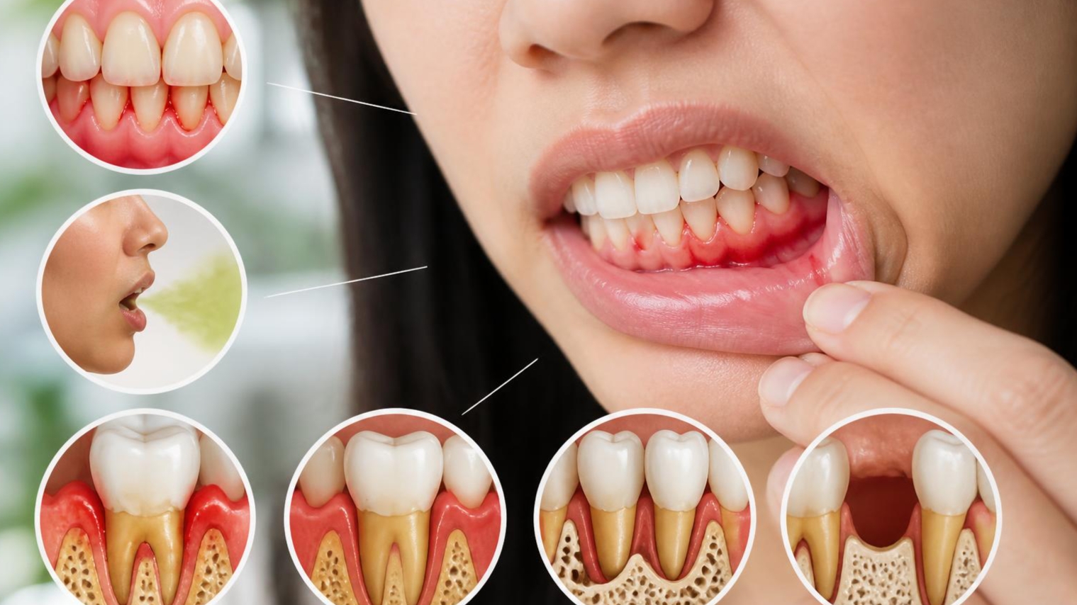 Chảy Máu Chân Răng Và Hôi Miệng Có Nguy Hiểm Không?