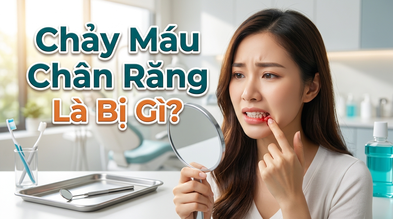 Chảy Máu Chân Răng Là Bị Gì? Nguyên Nhân Và Cách Khắc Phục