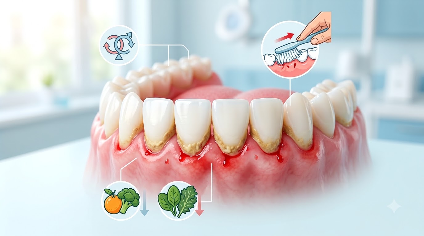 Đánh Răng Chảy Máu Chân Răng Do Đâu?