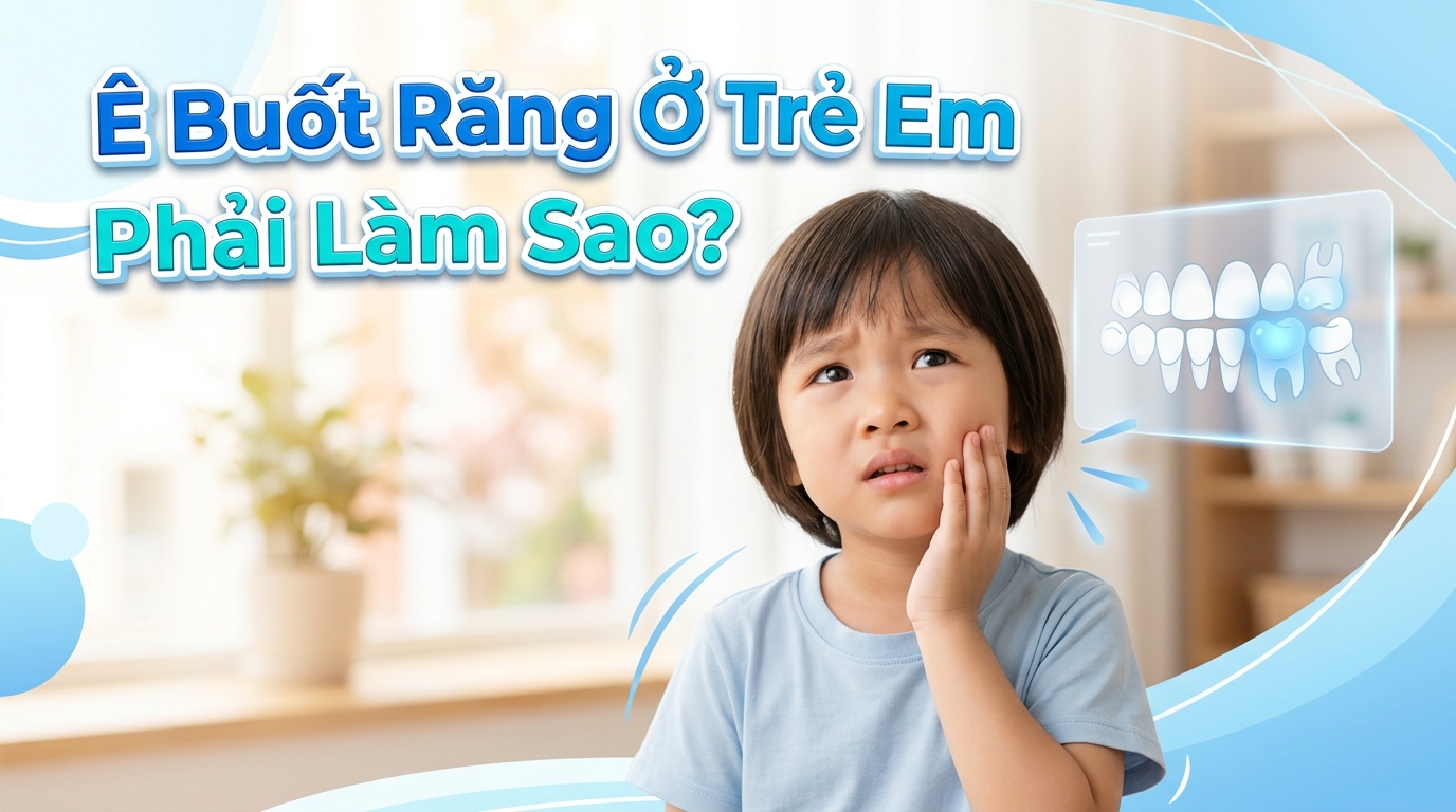 Ê Buốt Răng Ở Trẻ Em Phải Làm Sao? Khi Nào Cần Đi Khám?
