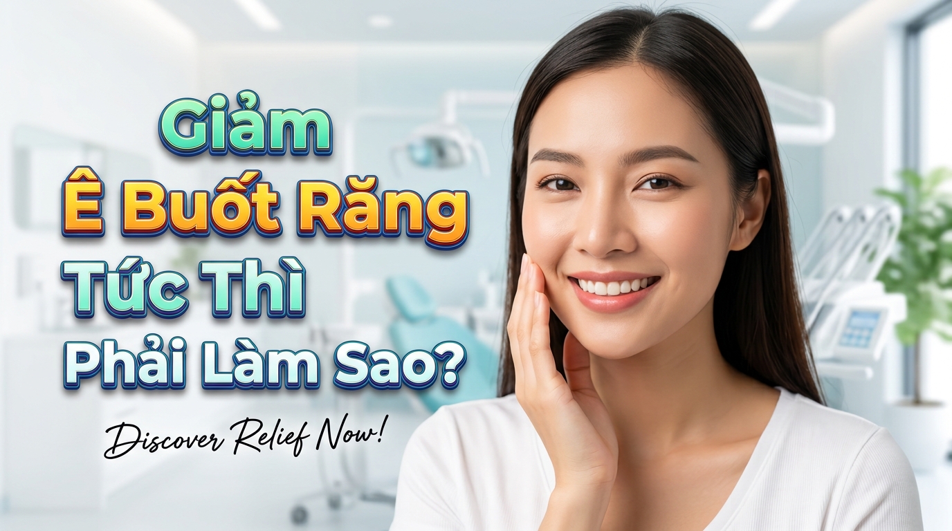 Giảm Ê Buốt Răng Tức Thì Phải Làm Sao? Cách Xử Lý Nhanh Và An Toàn