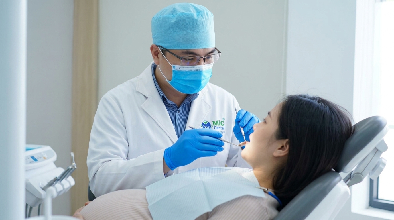 Mẹ Bầu Bị Ê Buốt Răng Có Thể Đi Khám Nha Khoa Không?