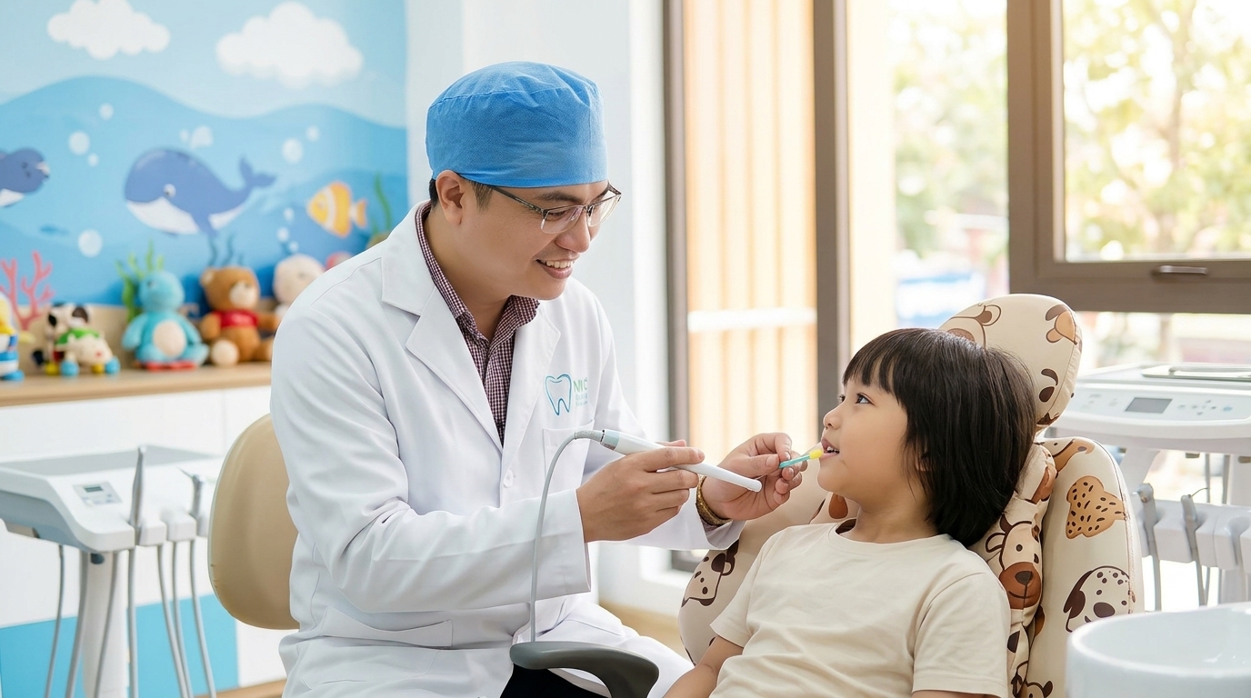 Phương Pháp Nha Khoa Điều Trị Răng Nhạy Cảm Cho Bé