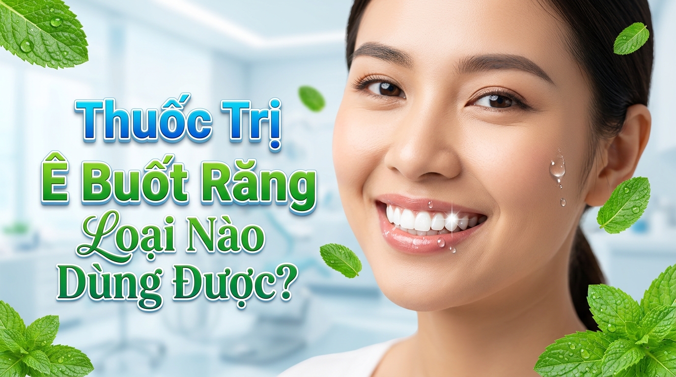 Thuốc Trị Ê Buốt Răng Loại Nào Dùng Được? Hướng Dẫn Đầy Đủ