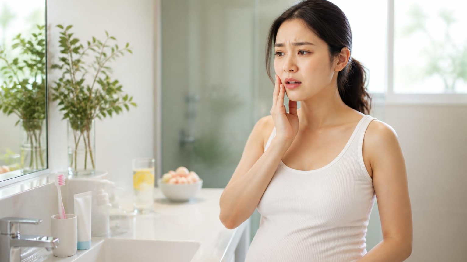 Vì Sao Bà Bầu Dễ Chảy Máu Chân Răng?