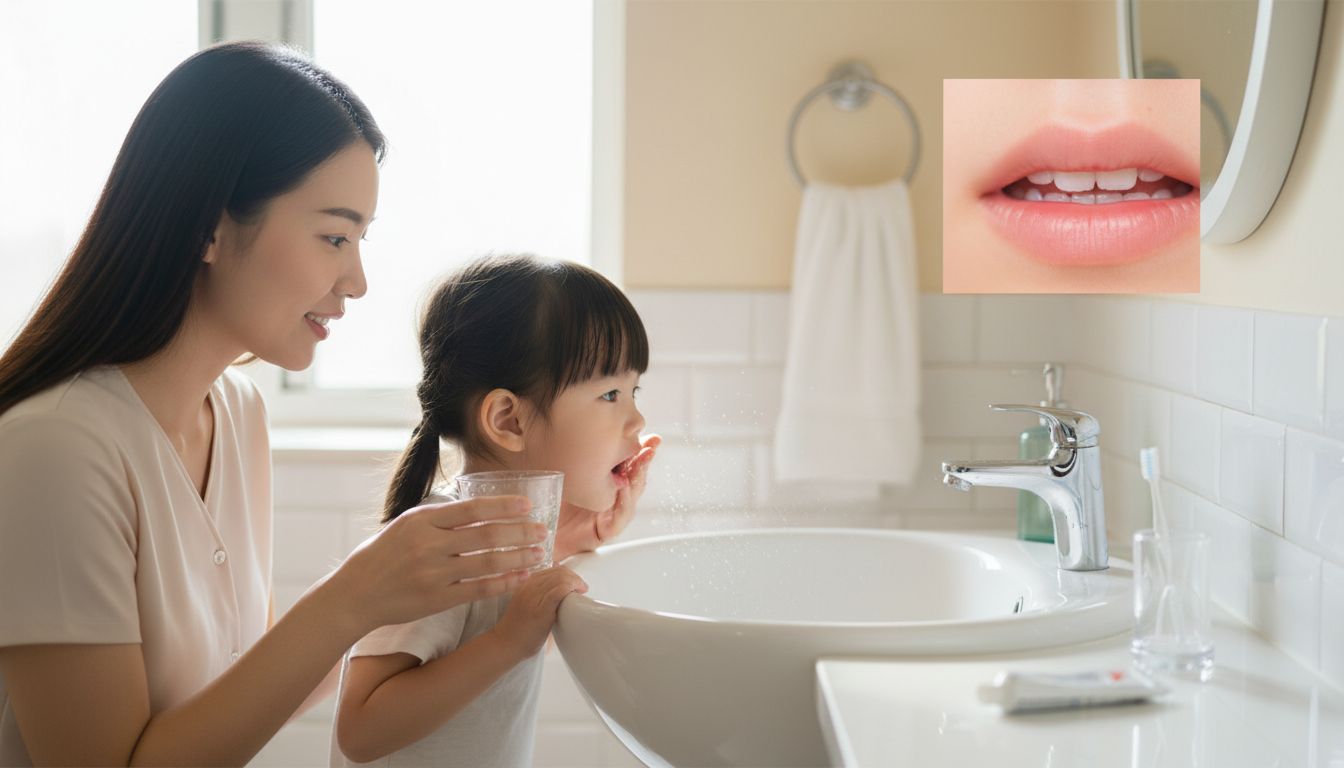 C&aacute;ch Xử L&yacute; Khi Trẻ Bị Chảy M&aacute;u Ch&acirc;n Răng