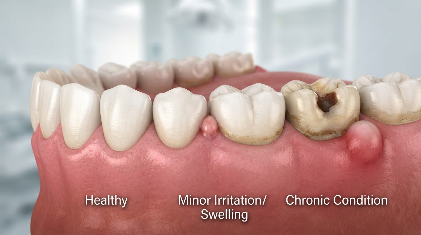 Sưng Nướu Có Tự Hết Không