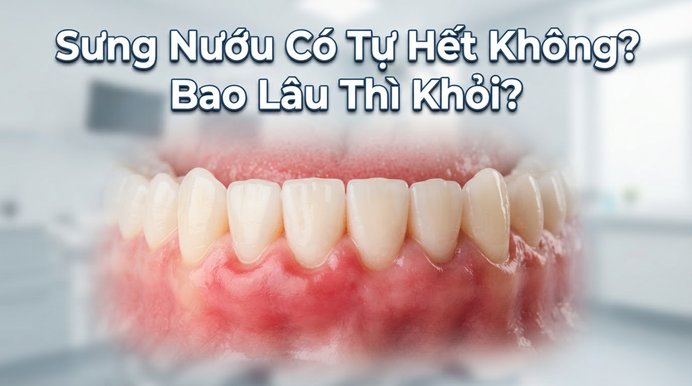 Sưng Nướu Có Tự Hết Không? Bao Lâu Thì Khỏi?