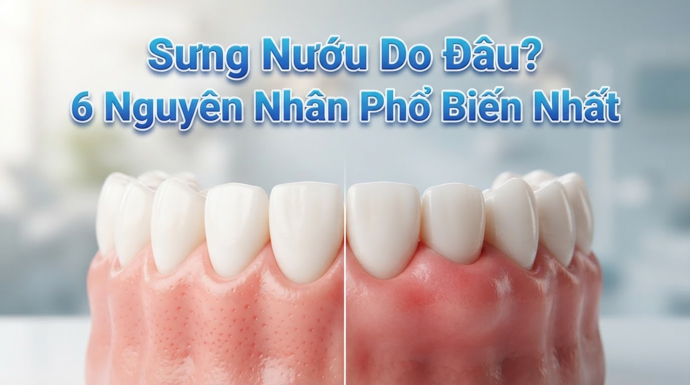 Sưng Nướu Do Đâu? 6 Nguyên Nhân Phổ Biến Nhất