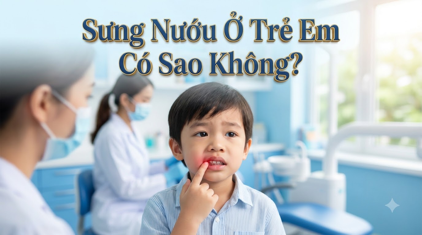 Sưng Nướu Ở Trẻ Em Có Sao Không? Cách Xử Lý
