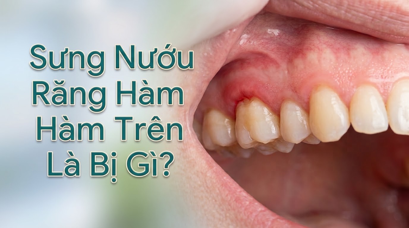 Sưng Nướu Răng Hàm Trên Là Bị Gì? Tìm Hiểu Thêm