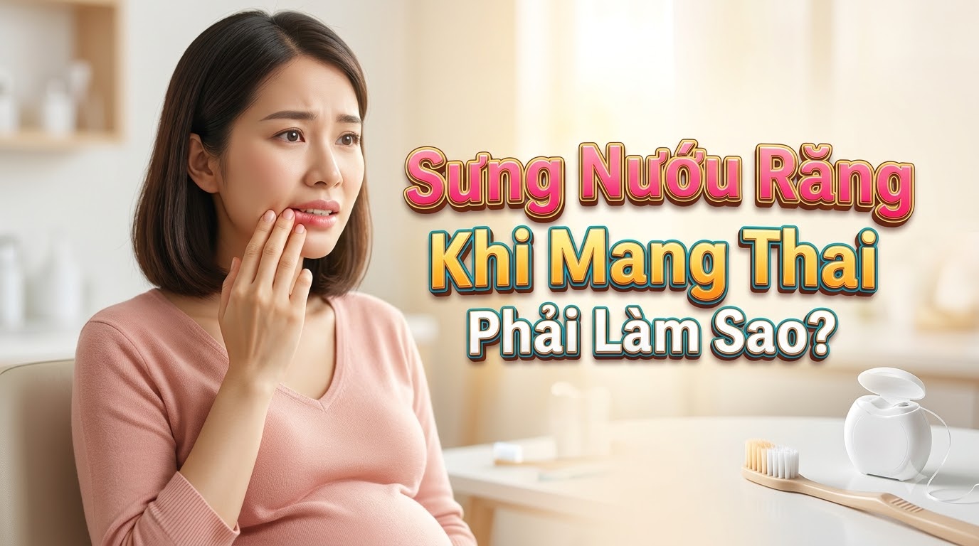 Sưng Nướu Răng Khi Mang Thai Phải Làm Sao? Hướng Xử Lý