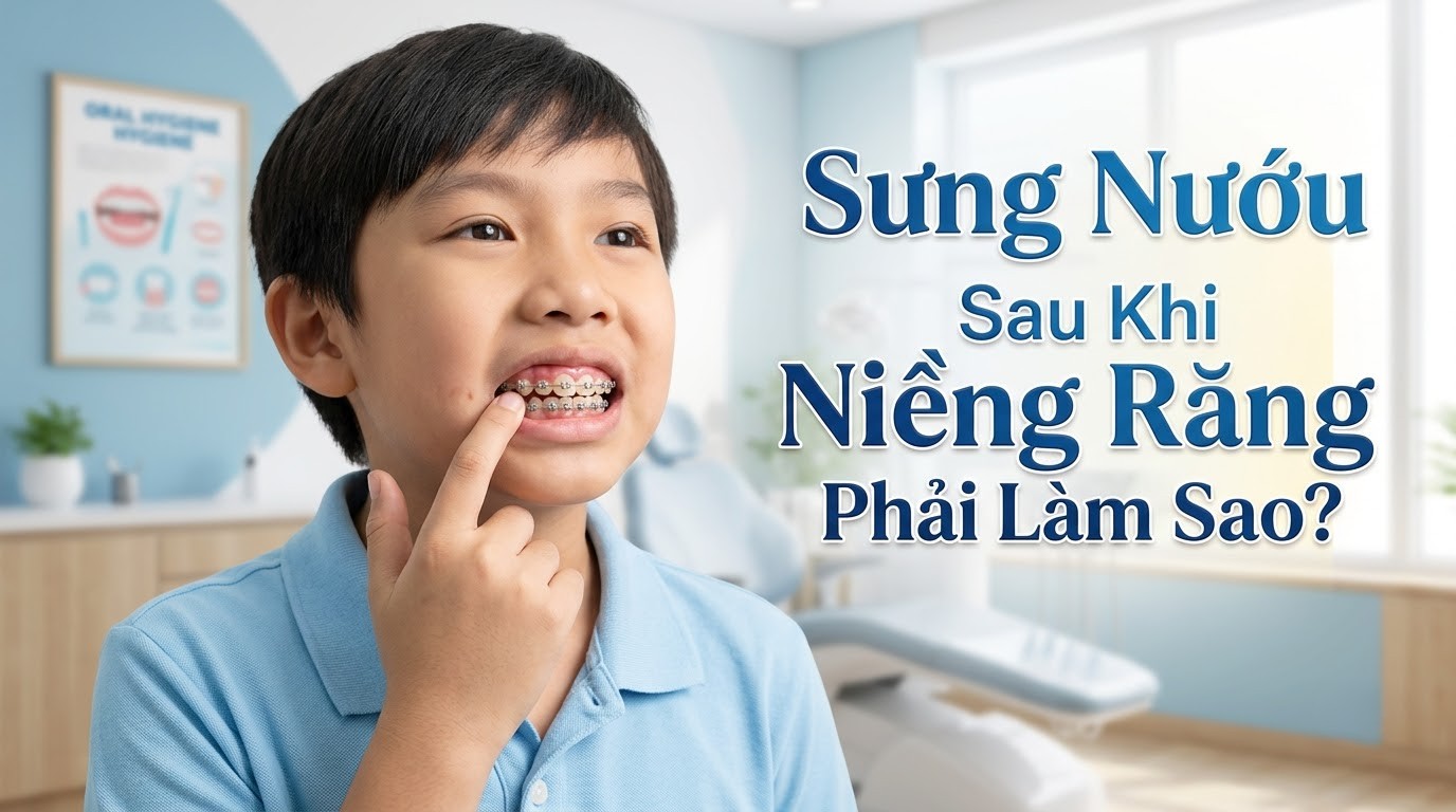 Sưng Nướu Sau Khi Niềng Răng Phải Làm Sao?