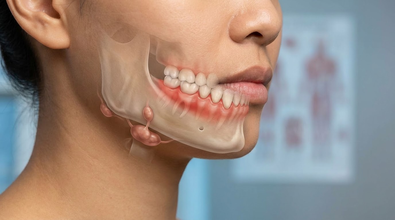 Sưng Nướu Nổi Hạch Cảnh Báo Gì?