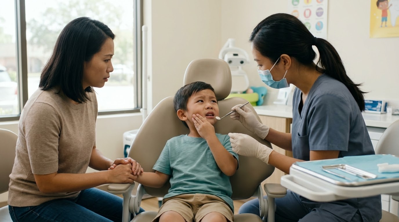 Bác Sĩ Sẽ Kiểm Tra Gì Khi Trẻ Đau Răng?