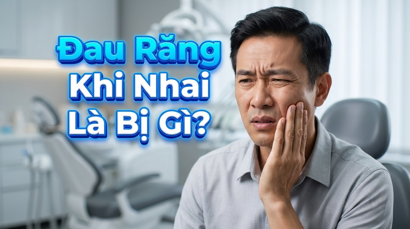 Đau Răng Khi Nhai L&agrave; Bị G&igrave;? Nguy&ecirc;n Nh&acirc;n V&agrave; C&aacute;ch Xử L&yacute;